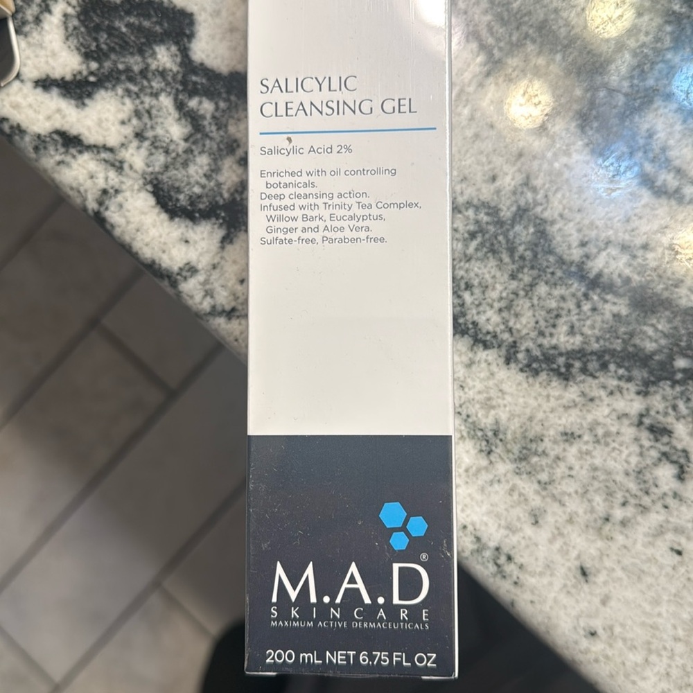 M.A.D. Salicylic Cleansing Gel 2% never opened